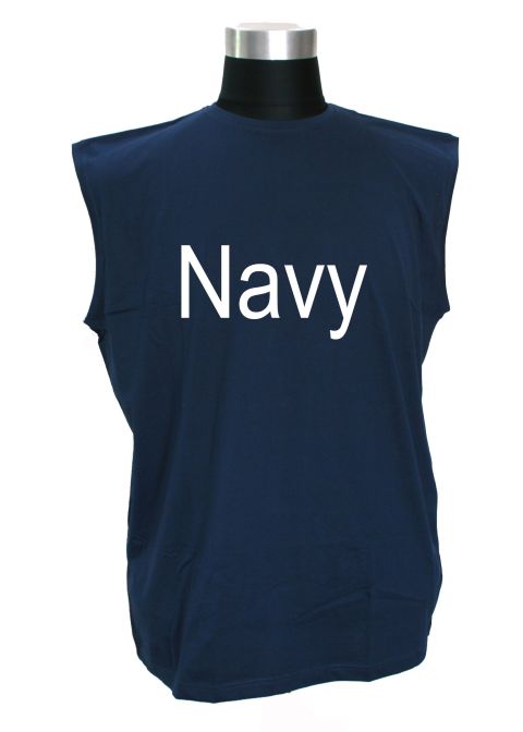 Espionage - Ærmeløs T-Shirt Navy billede 1